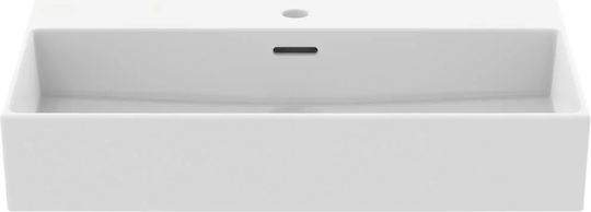 Ideal Standard Extra Επικαθήμενος Νιπτήρας Πορσελάνης 70x45x15cm Λευκό Γυαλιστερό Ideal Standard Extra Επικαθήμενος Νιπτήρας Πορσελάνης 70x45x15cm Λευκό Γυαλιστερό