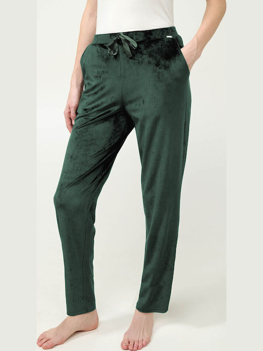 Vamp Winter Women's Pyjama Pants Green