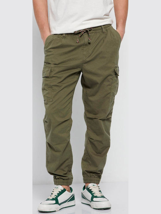FBM007-03402 Trousers Cargo in Regular Fit Khaki