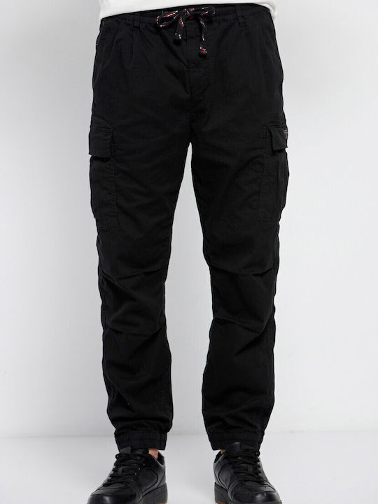 FBM007-03402 Trousers Cargo in Regular Fit Black