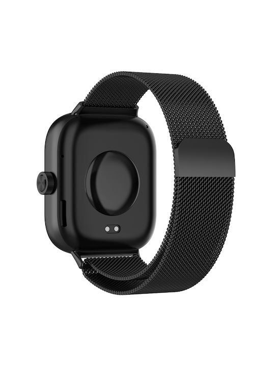 Redmi Watch 4 Xiaomi Smart Band 9 Pro Milan Magnetic Steel Mesh Watch Band Black Redmi Watch 4 Xiaomi Smart Band 9 Pro Milan Magnetic Steel Mesh Watch Band Black