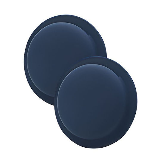 Set 2 Suporturi Mobile Origin din Silicon Autocolant Airtag A2 Albastru