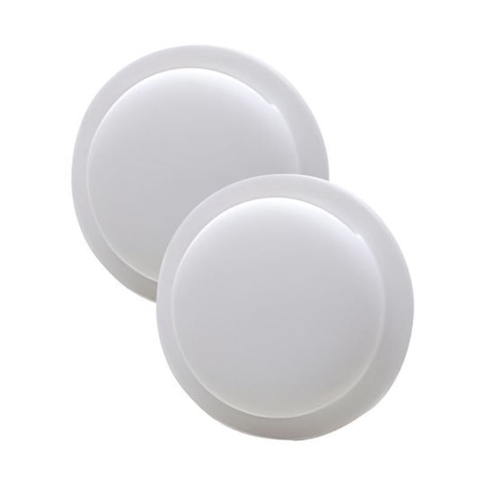 Set 2 Mobile Origin Silicone Mounts Sticker Airtag A2 White