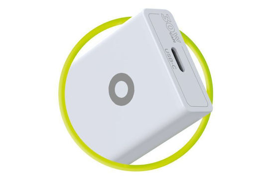 Mobile Origin Φορτιστής Χωρίς Καλώδιο GaN με Θύρα USB-C 30W Power Delivery Λευκός (MO17)