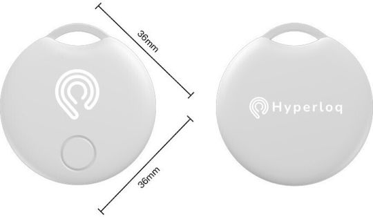Hyperloq NeoTag Classic Apple Find My Ροζ