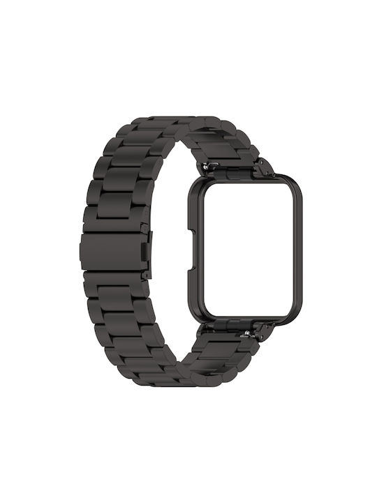 Xiaomi Redmi Watch 2 Lite 2 1 Three Bead Metal Watch Strap Watch Frame Black