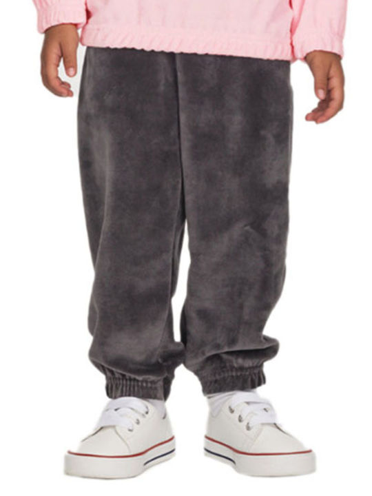 Kids Sweatpants Set Pink 2pcs Believe