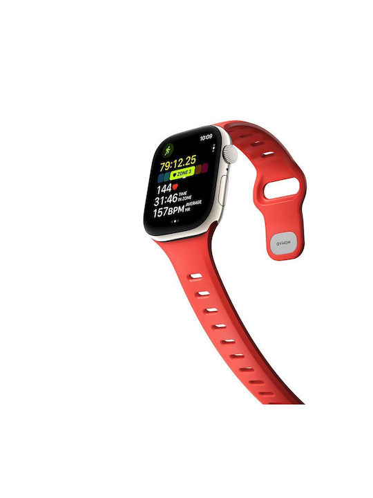 Nomad Tempo Armband Kompatibel mit Apple Watch 41/42mm Koralle