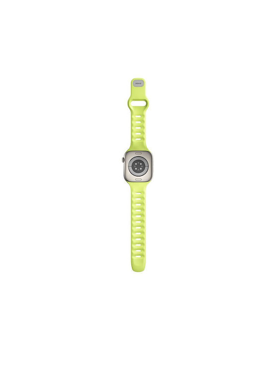 Nomad Tempo Strap Compatible Apple Watch 41/42mm Lime