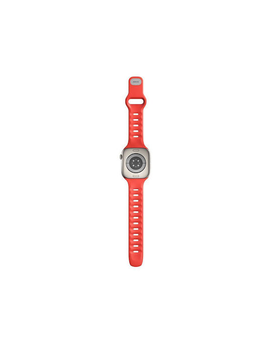 Nomad Tempo Armband Kompatibel mit Apple Watch 41/42mm Koralle
