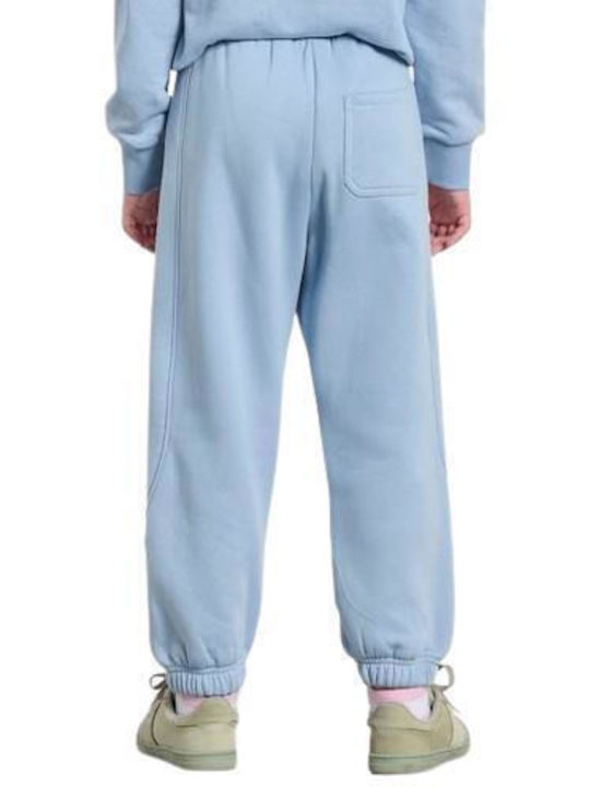 Kids Sweatpants Blue Capital Logo