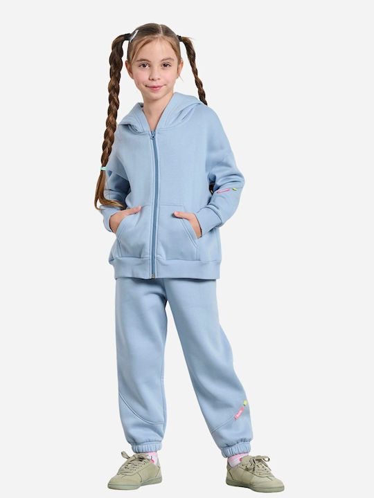 Kids Sweatpants Blue Capital Logo