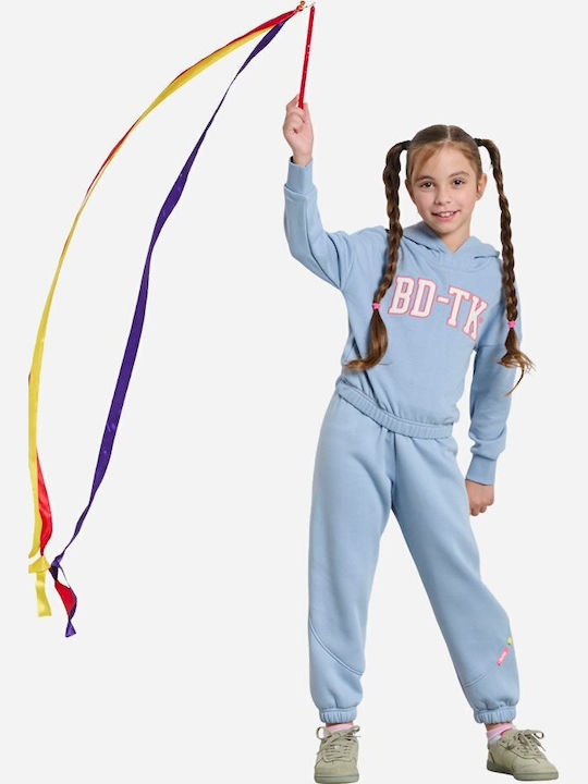 Kids Sweatpants Blue Capital Logo