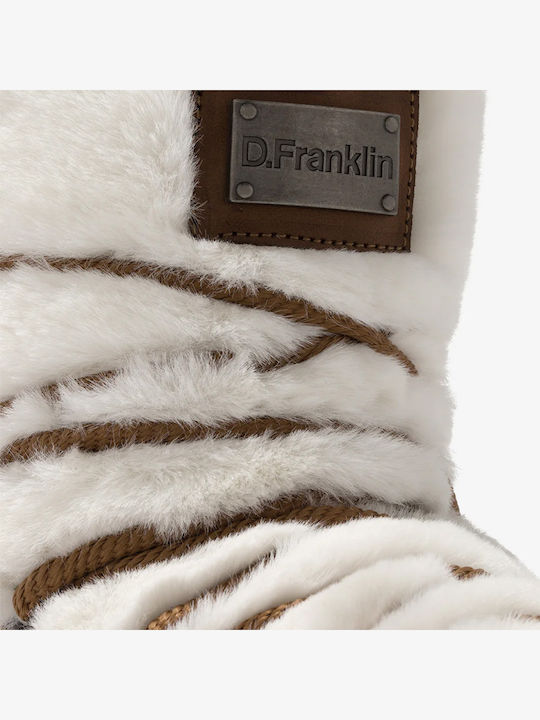 Nordic Trk Women's Snow Boots with Fur Tabac Brown