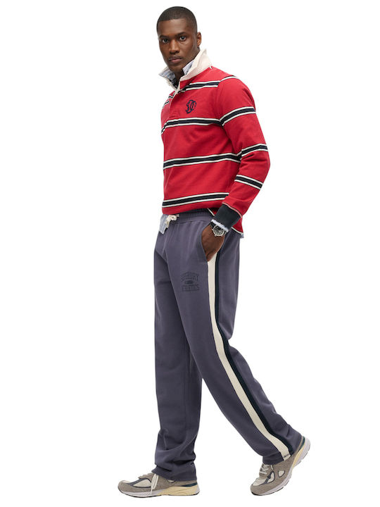 Ovin Sweatpants with Elastic Fiu Purple