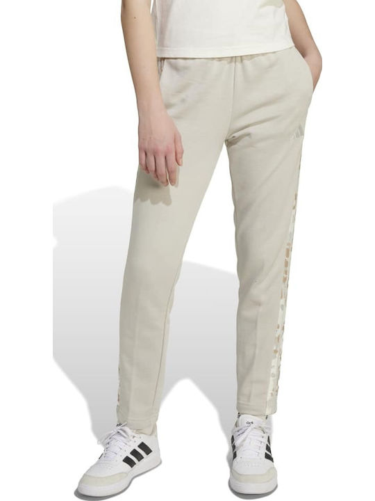 Kids Sweatpants Ecru 3 Stripes