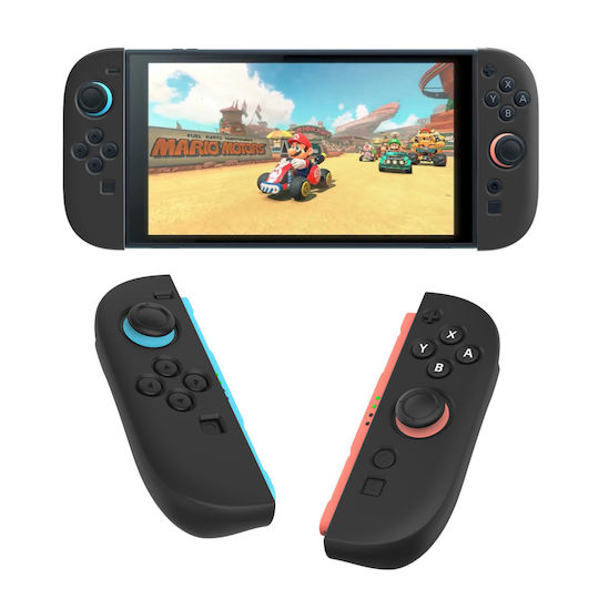 Schutzhülle aus Silikon für Nintendo Switch 2 Controller Schwarz
