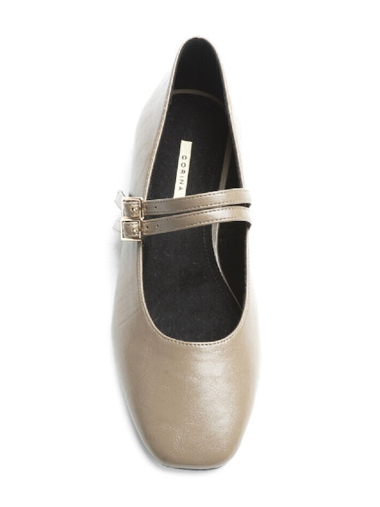 Damen Ballerinas Braune