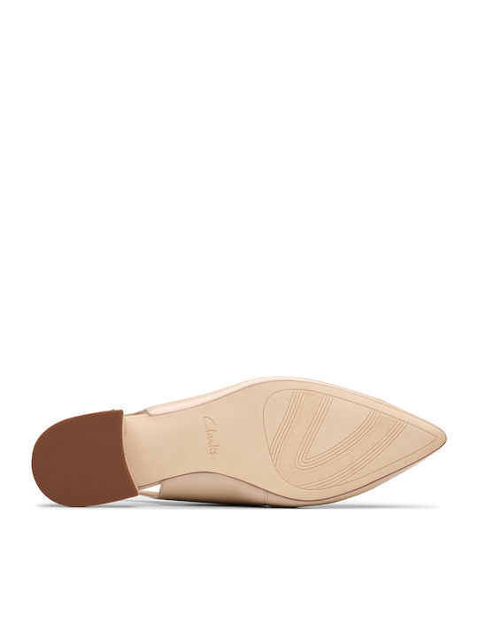 Patent Leather Ballerinas Sensa15 Trim Beige