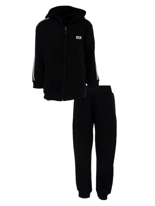 Kids Sweatpants Set Black 2pcs