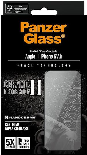 PanzerGlass Keramik Gehärtetes Glas (iPhone Air)