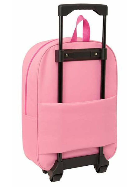 School Bag Trolley Kindergarten Pink