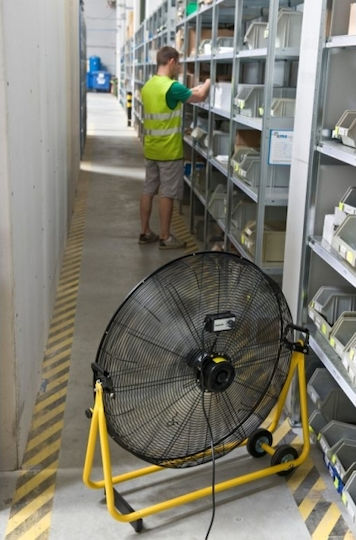Master DF 20 Industrieller Ventilator Boden