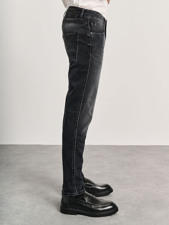 Sapphire Herren Jeanshose mit Schlank Verjüngt Anwendung Sapphire