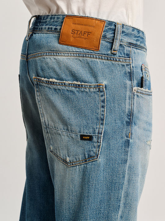 Devis Herren Jeanshosen mit Lose Anwendung Blau