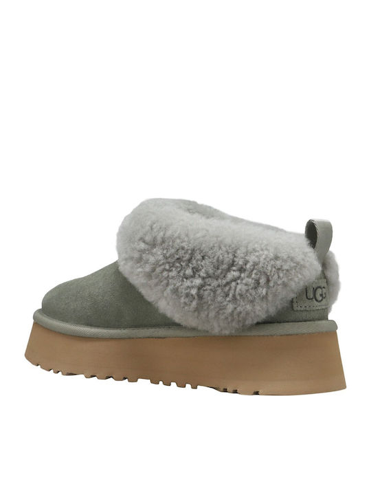 Tazzelle Closed Women's Slippers Green
