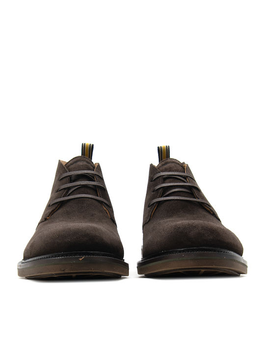 Ambitious Μποτάκια Casual Καφέ 13642-11171AM