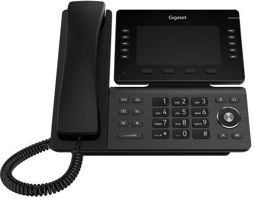 Gigaset Pro P810b Ενσύρματο Τηλέφωνο IP Μαύρο
