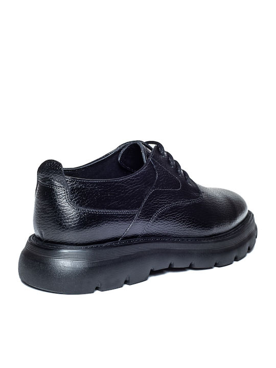 Men's Leather Casual Shoes Black