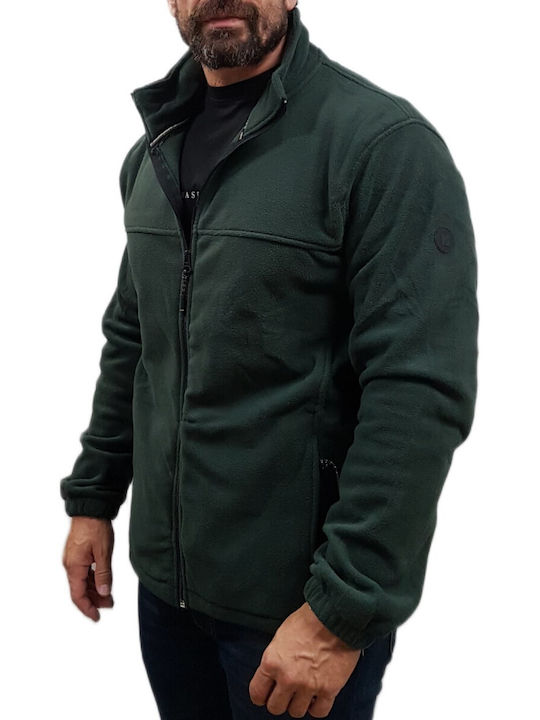 Rebase Jachetă Forest Green, Khaki