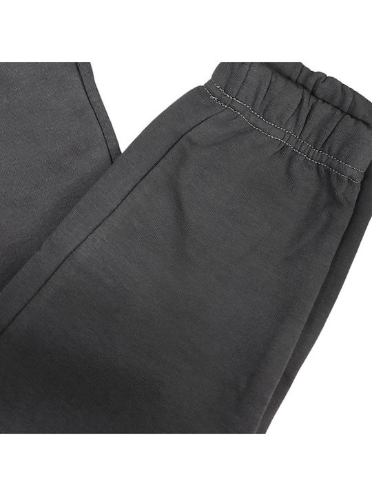 Kids Sweatpants Set Grey-anthracite 2pcs