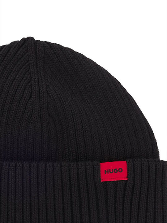 Beanie Ανδρικός Σκούφος Πλεκτός σε Μαύρο χρώμα