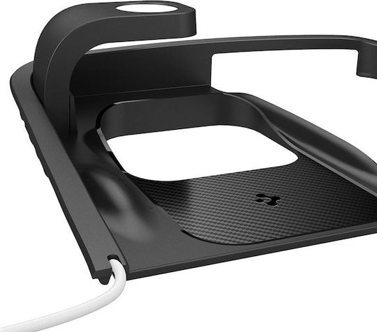 Spigen Tesla 3 Βάση Κινητού Αυτοκινήτου με Ρυθμιζόμενα Άγκιστρα Μαύρη