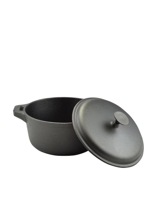 Perfect Home Tiefer Topf aus Gusseisen 4.2Es / 24cm