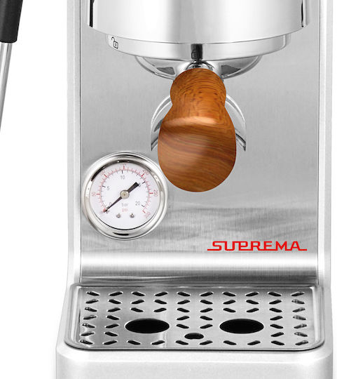 Rohnson Suprema Automatic Espresso Machine 2700W Pressure 20bar Silver