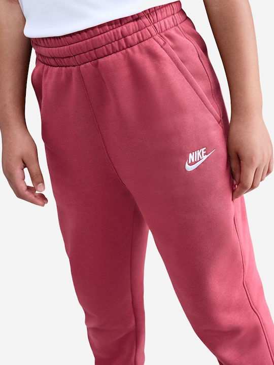 Kids Sweatpants Pink Sportswear Club