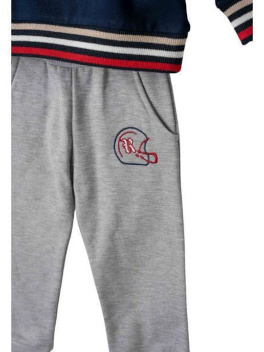 Kids Sweatpants Set Blue 2pcs