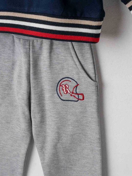 Kids Sweatpants Set Blue 2pcs