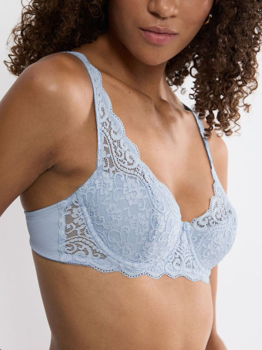 Amourette Whp Balconette Balconette Bra with Light Padding Underwire Sky Blue
