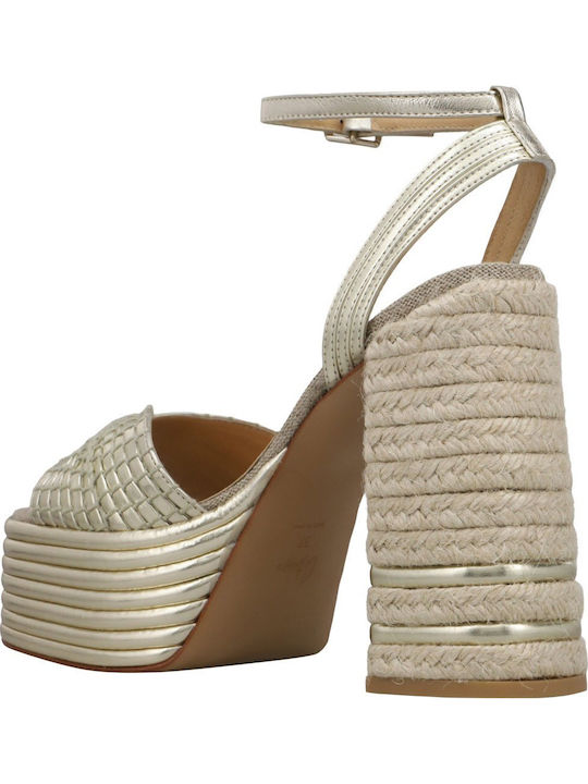 Sandalen Gold