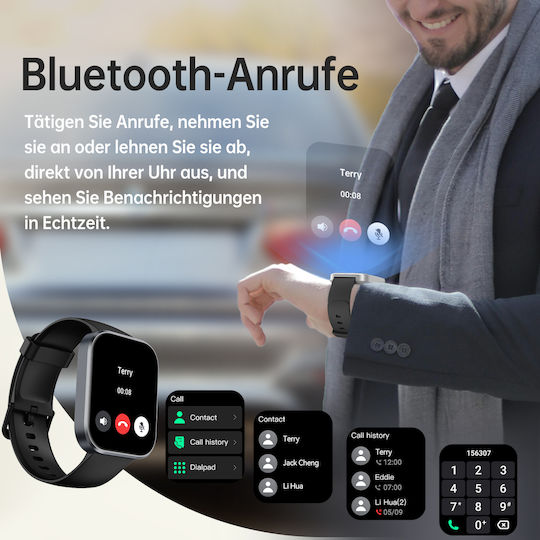 Oukitel BT103 Smartwatch (Negru)