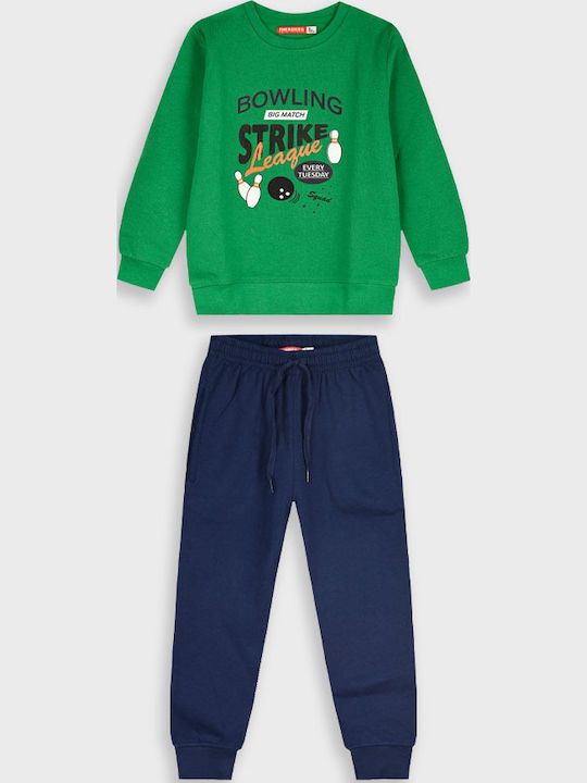 Kids Sweatpants Set BLACK 2pcs