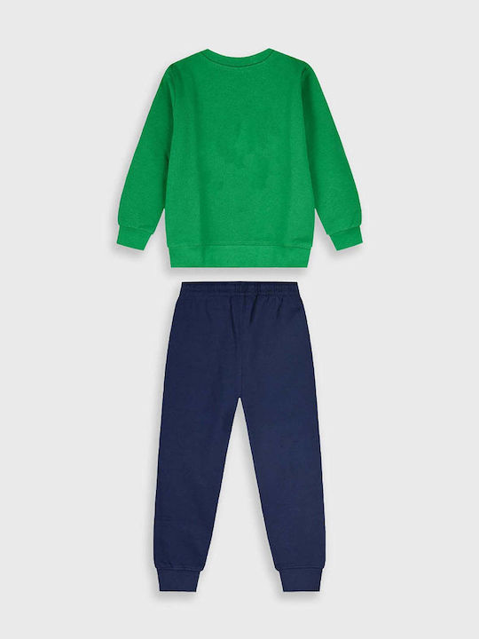 Kids Sweatpants Set BLACK 2pcs