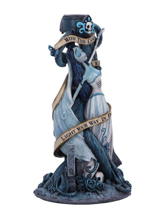 Nemesis Now Κηροπήγιο σε Μπλε Χρώμα