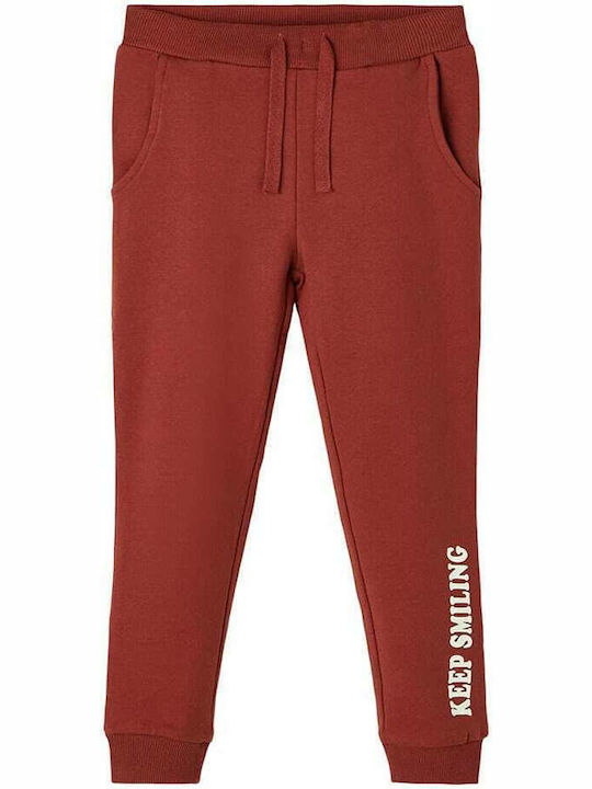 Pantaloni de Trening pentru Copii Burgundy