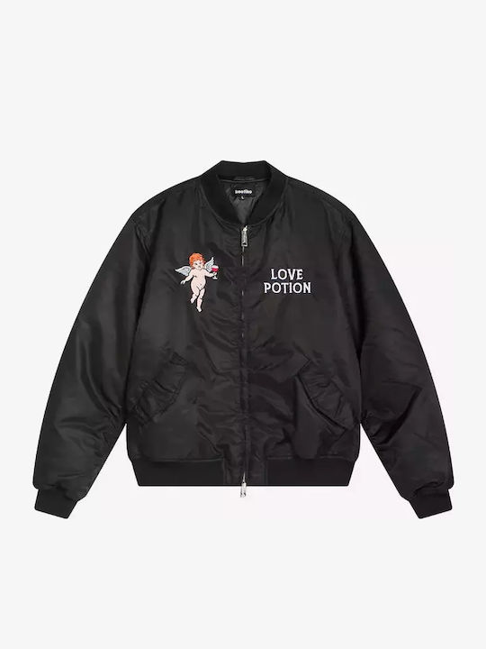 Μπουφάν Bomber Black